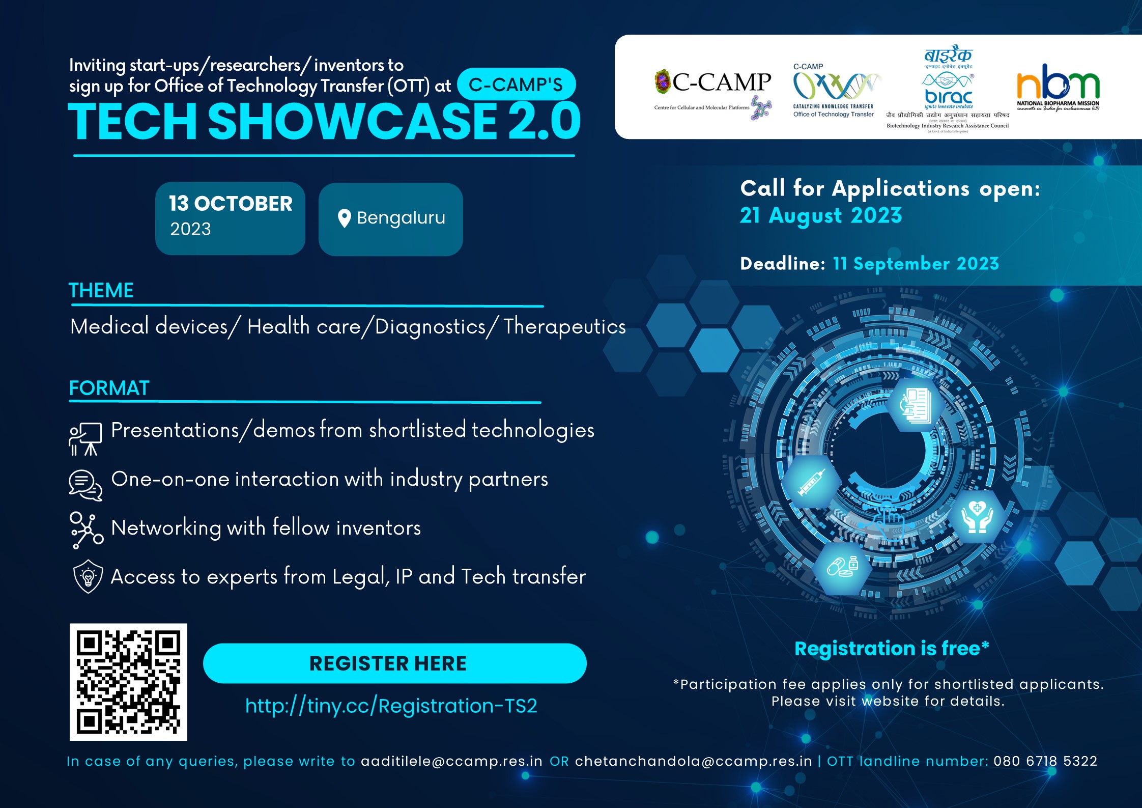 Tech showcase till sep11